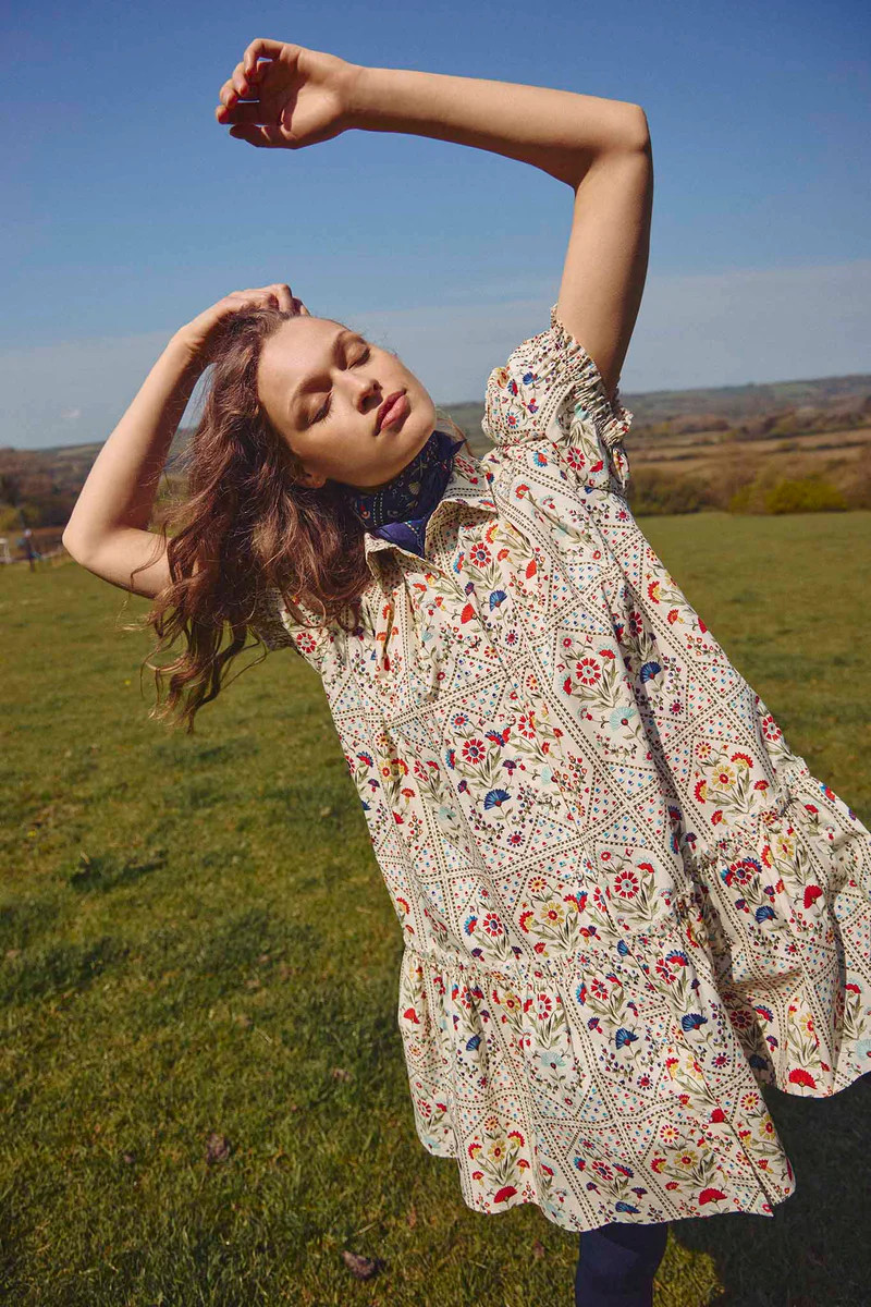 Drifter Mini Dress | Drop Waist Mini | Hunter Bell | Hunter Bell