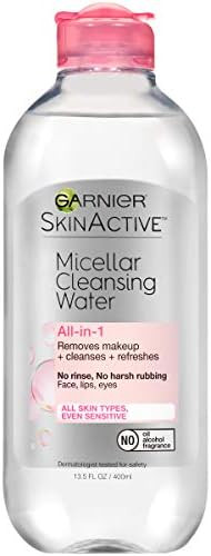Garnier SkinActive Micellar Cleansing Water, For All Skin Types, 13.5 Fl Oz | Amazon (US)