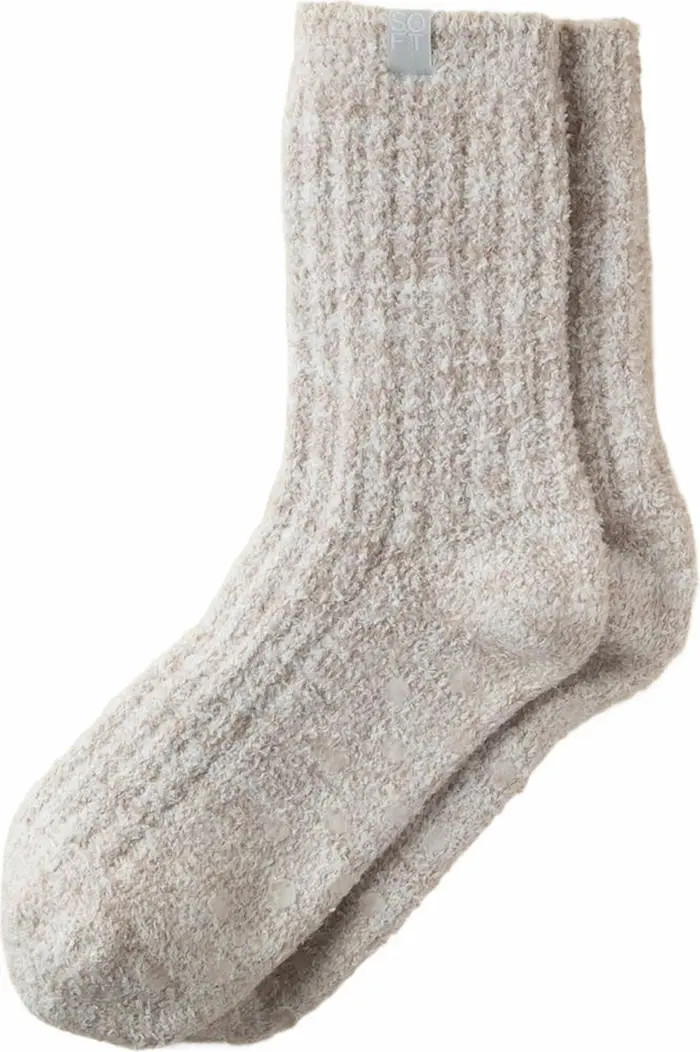 Softies Marshmallow Crew Socks with Grippers | Nordstrom | Nordstrom