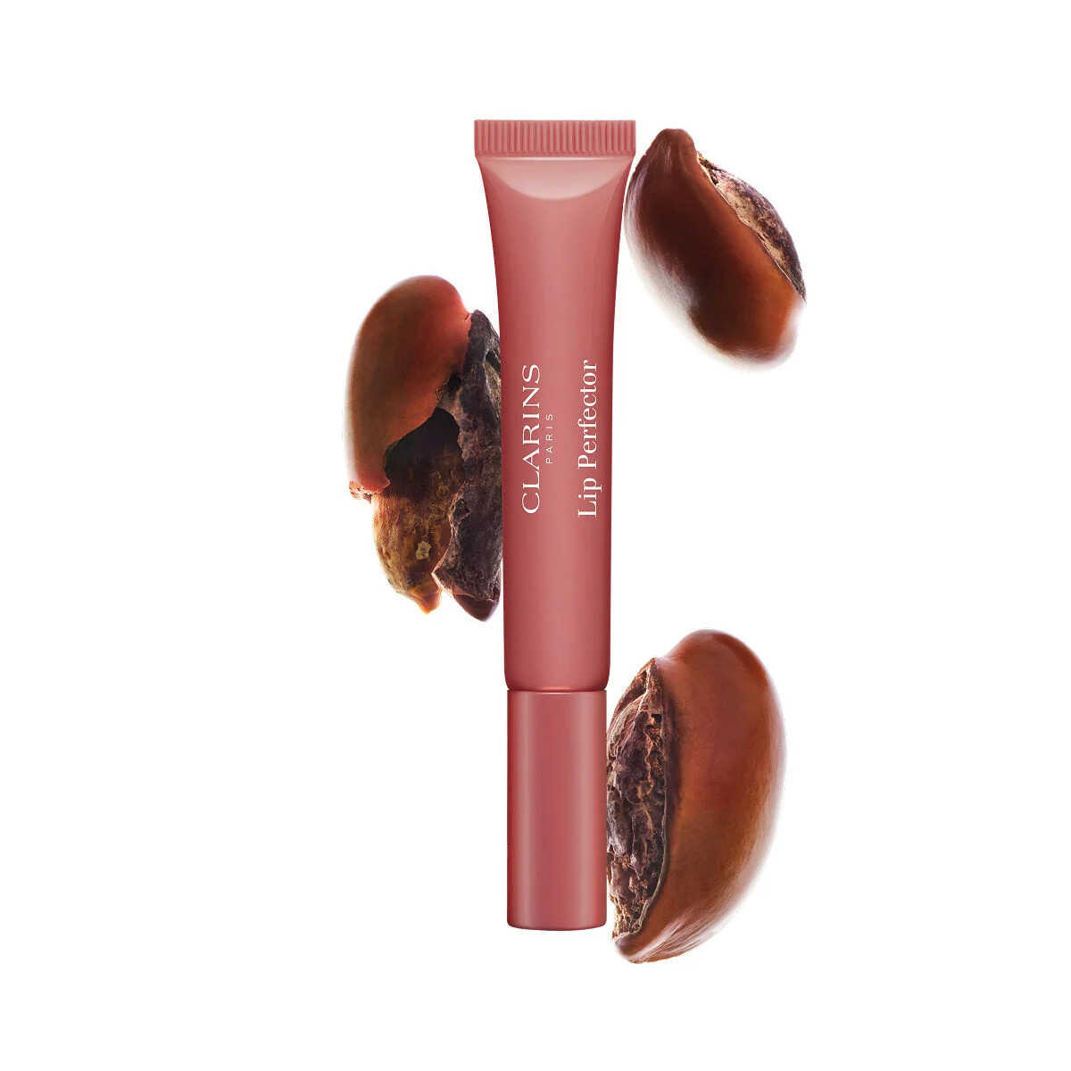 Clarins Lip Perfector Peptide-Plumping + Hydrating Lip Gloss 0.35 Oz. - 16 intense rosebud | Clarins USA