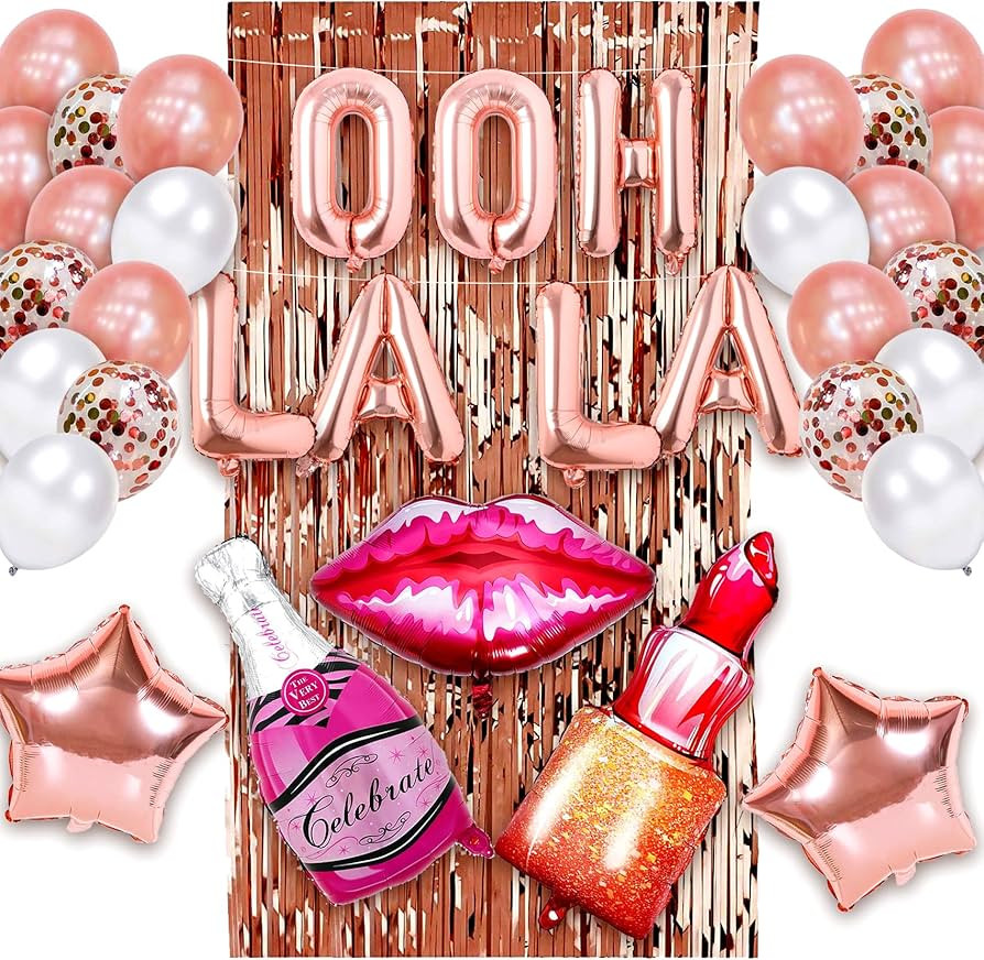 Lingerie Party Decorations Lingerie Shower Decorations Lingerie Ooh La La Balloons Bridal Shower ... | Amazon (US)