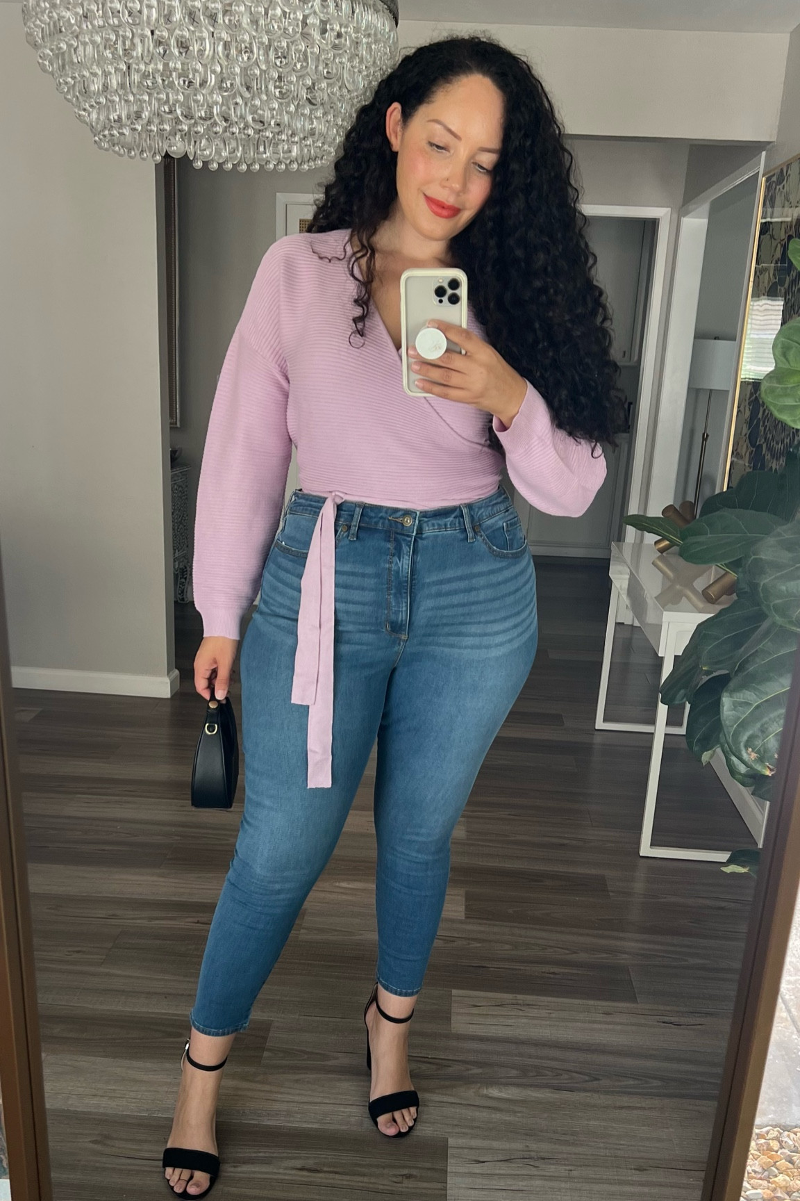 Wrap front sweater, skinny jeans under $25. 

Wearing size L in the sweater (true to size), size 16 jeans (true to size, lots of stretch with great recovery).

#falloutfit #walmartfashion #walmartfinds #budgetfashion #affordablefashion #budgetfinds #budgetstyle

#LTKFind 

#LTKmidsize #LTKplussize #LTKstyletip