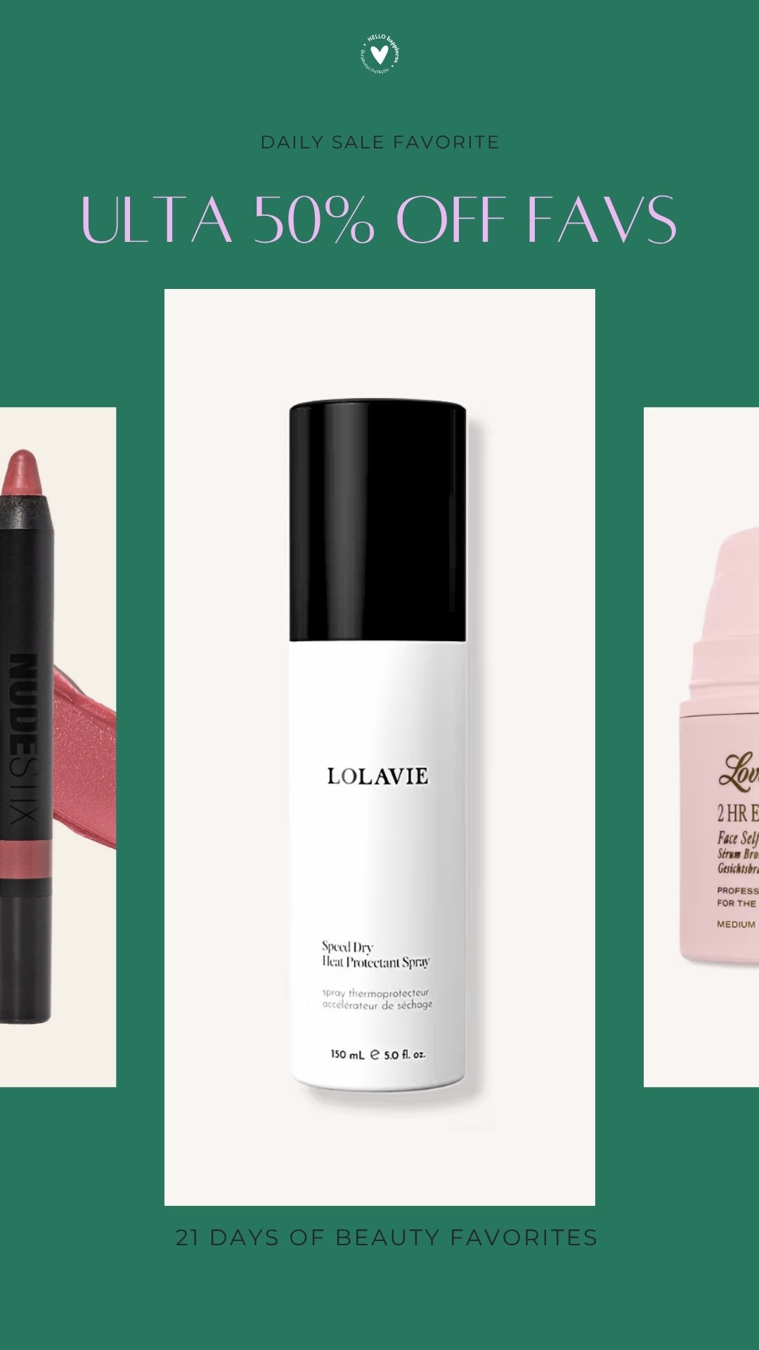 Ulta’s 21 Days of Beauty is here!! 💕 Beauty favorites are 50% OFF with new deals dropping throughout the event. Such a good time to stock up on your tried-and-true products or try something new! ✨

#LTKgrwm #LTKBeauty #LTKSaleAlert