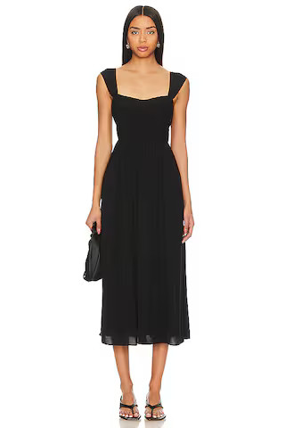 Rue Sophie Layla Midi Dress in Black from Revolve.com | Revolve Clothing (Global)