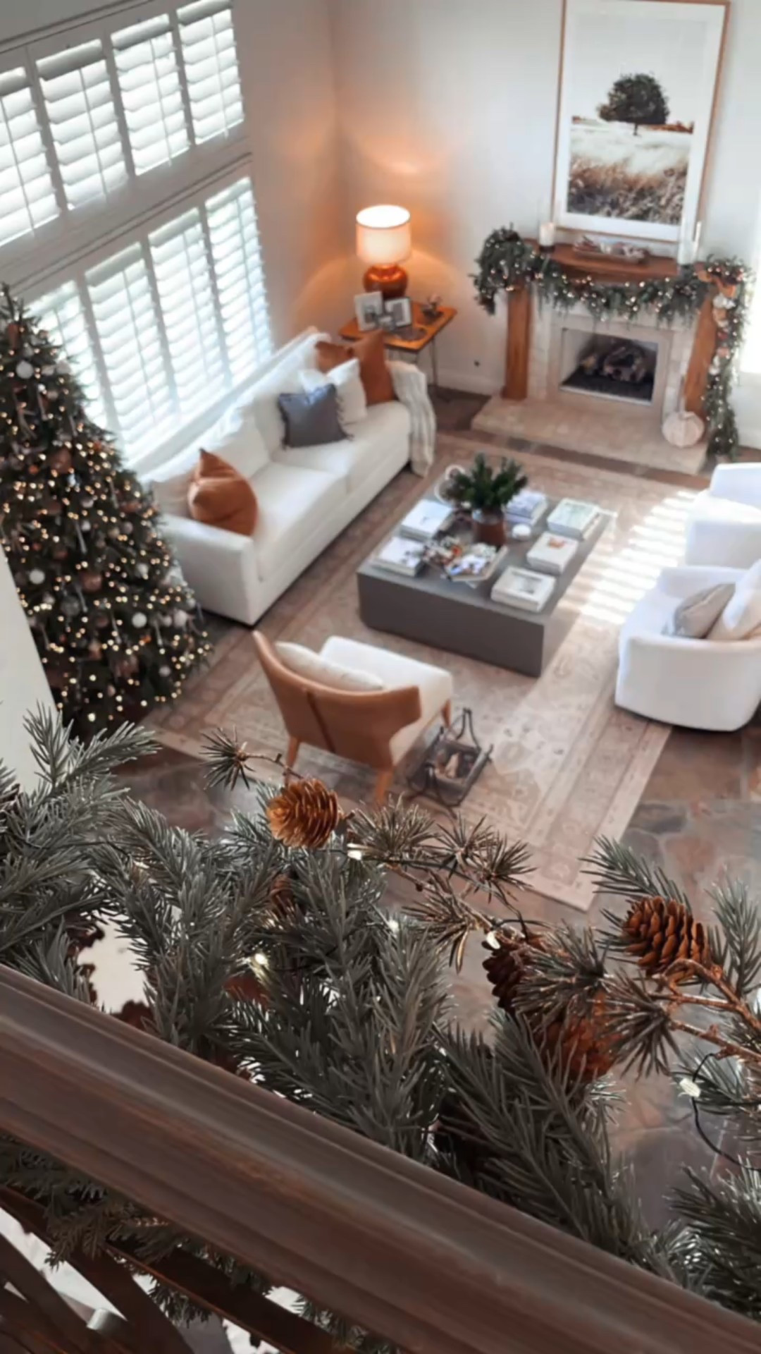 Almost done decorating the living room for Christmas! The rest of the house will get done after Thanksgiving.

So glad I did double garland on the mantel and banister this year. 

#christmasdecor #coffeetabledecor #christmastree #homedecor #furniture #yorksquarearm 

#LTKCyberWeek #LTKHoliday #LTKHome