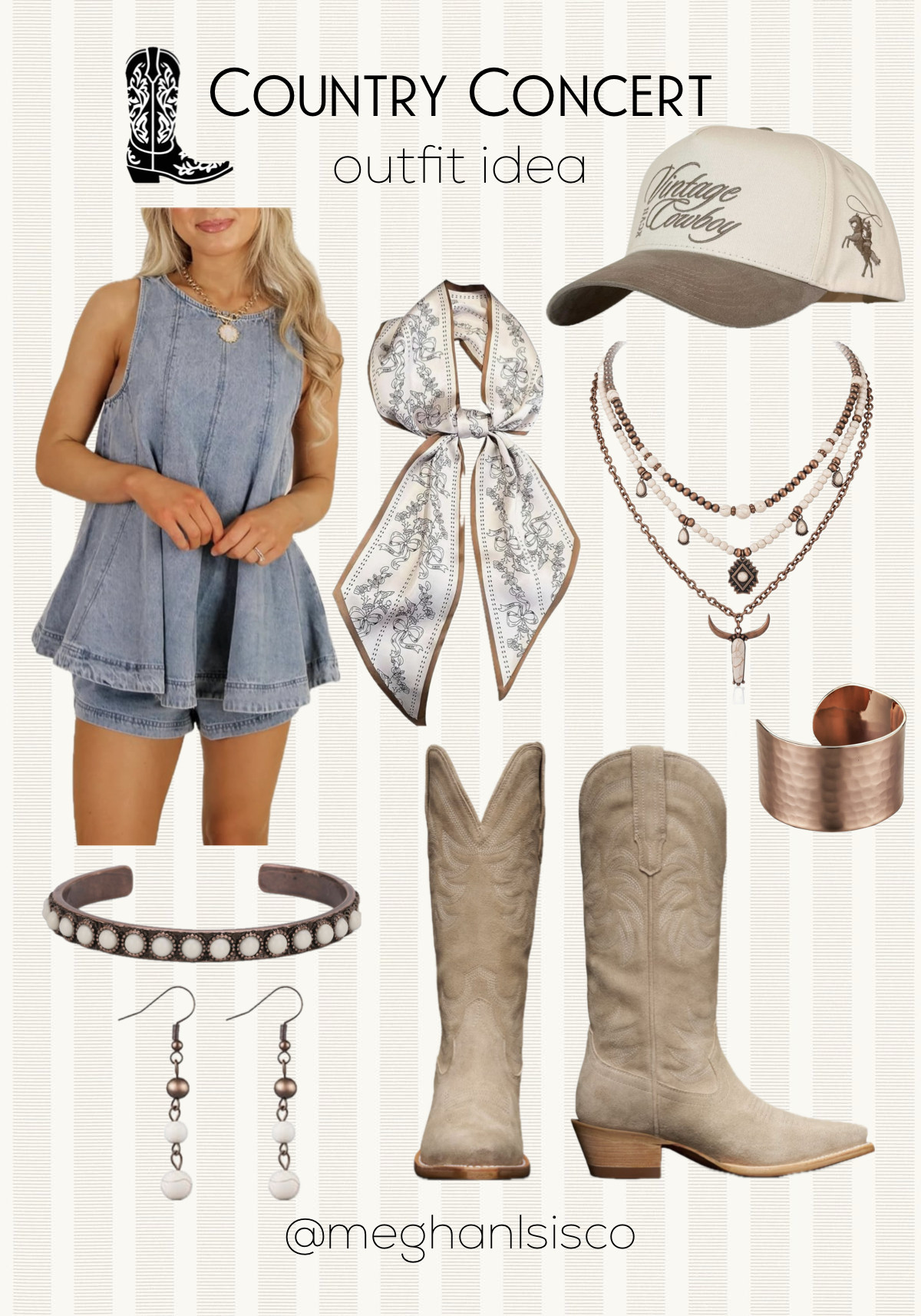 Country Concert Outfit Idea 🤍

 

 #LTKootd