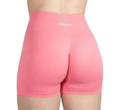 AUROLA Dream Collection Workout Shorts for Women Scrunch Seamless Soft High Waist Gym Shorts | Amazon (US)