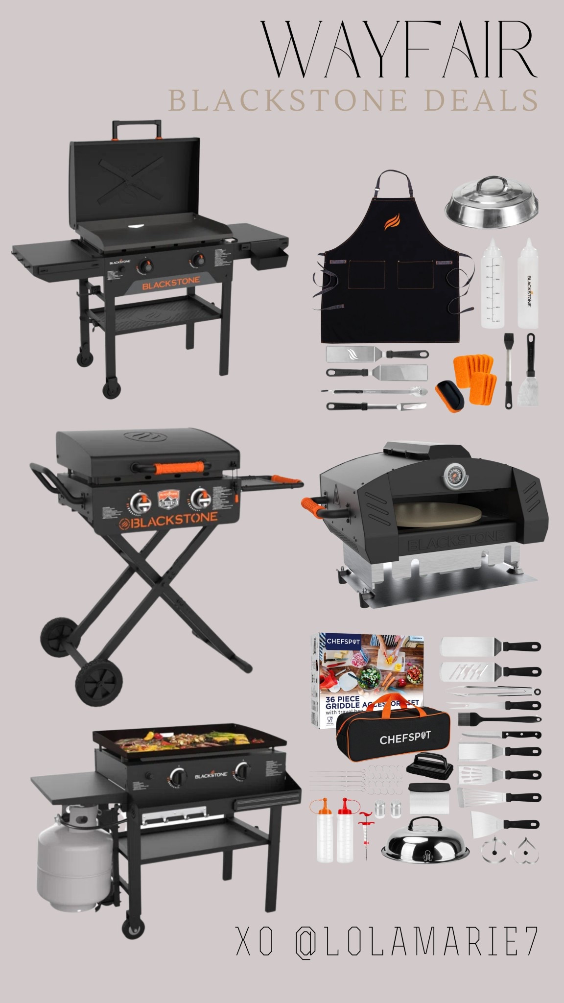 Blackstones up to 40% off!! 

#waydays #wayfairdeals #blackstone #grills #fathersdaygift #mothersdaygift

#LTKGiftGuide #LTKHome #LTKSeasonal