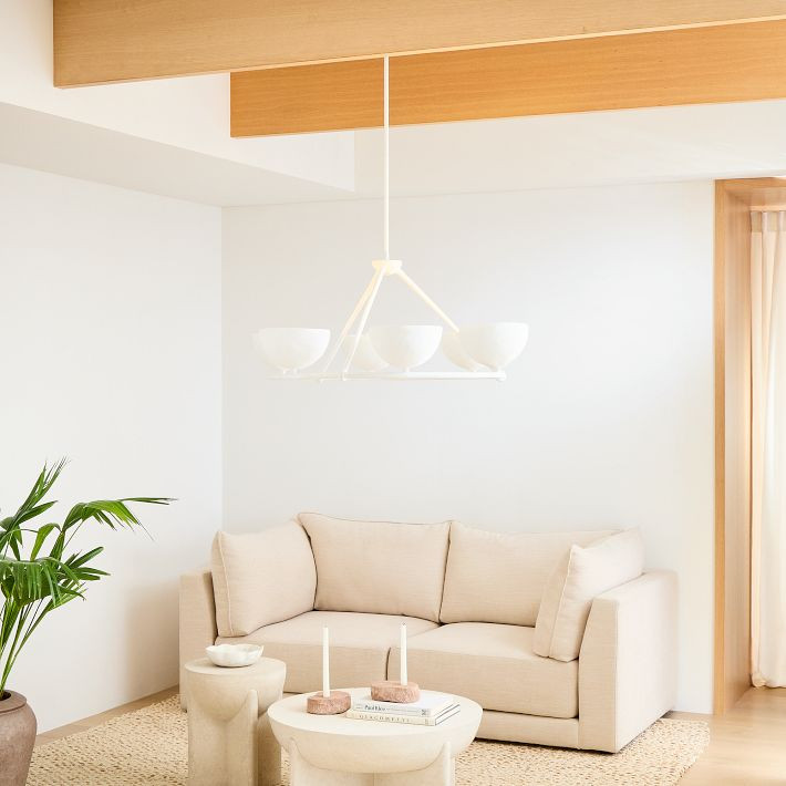 Florent 6-Light Chandelier (36") | West Elm (US)