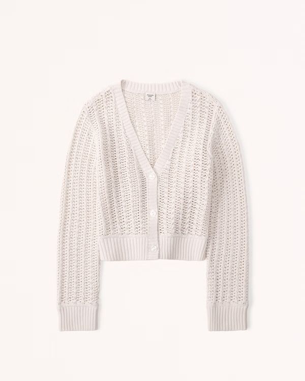 Crochet Cardigan | Abercrombie & Fitch (US)