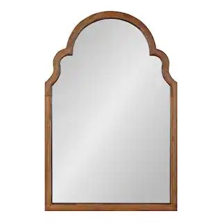 Kate and Laurel Hogan 35.98 in. H x 24.02 in. W Rustic Arch Framed Rustic Arch Framed Brown Wall ... | The Home Depot