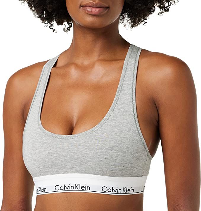 Calvin Klein Women's Modern Cotton-Bralette Sports Bra | Amazon (UK)