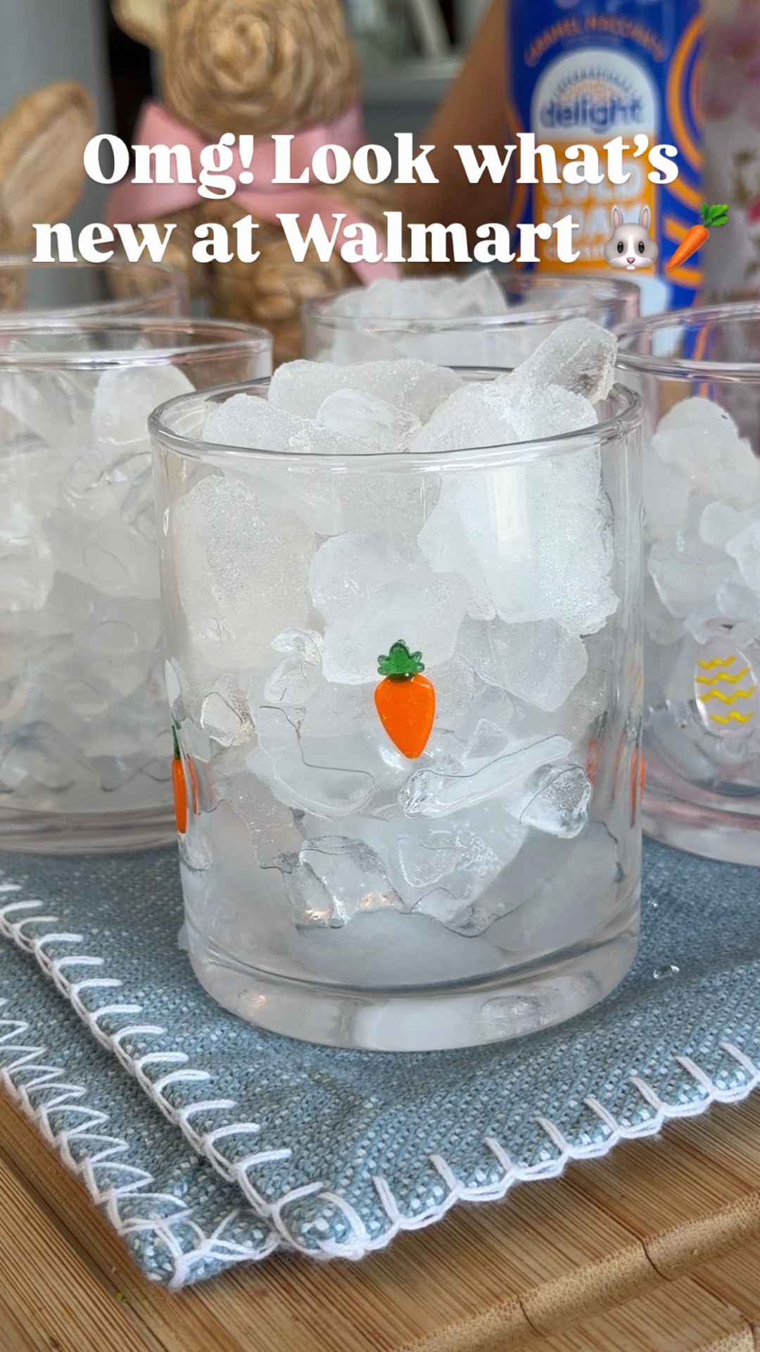 Obsessed! 🤩 

These Easter & Spring glasses are the cutest… but the silly goose cup is my absolute favorite. 🪿🩷. I made iced coffee + cold foam. 

Which one are you most excited about? 👀 

Walmart spring 2026, Walmart, new at Walmart, Anthropologie cups, Anthropologie icon glass cups, glass cups, coffee essentials.

#easter #walmart #walmartfinds #walmartcreatortrending