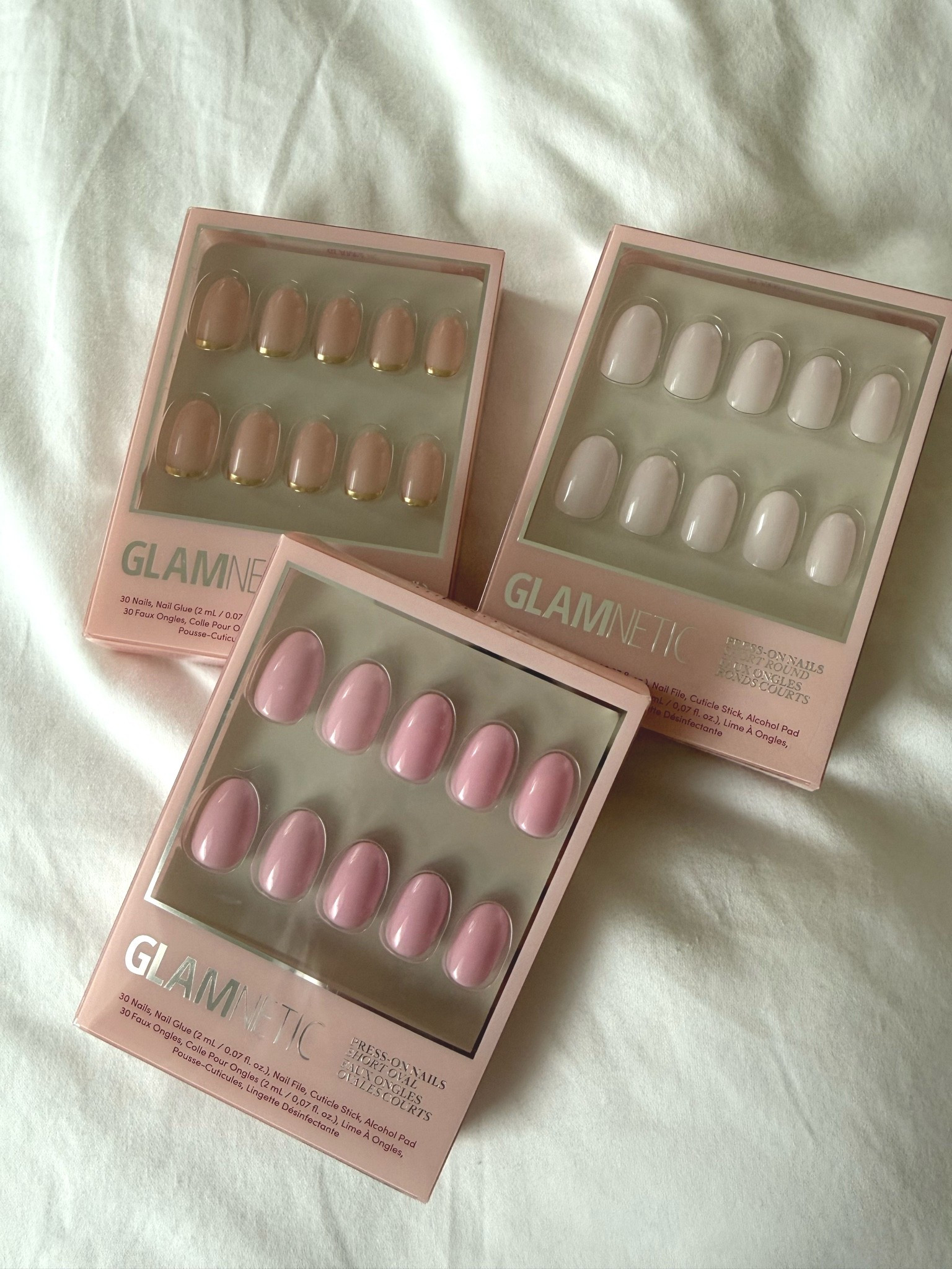 Stocked up on my fave press on nails 💅🏻 I love a pinky or neutral color, two of these are repurchases. Usually last me about two weeks 👍🏼

Glamnetic, press on nails, self care routine, nails, get ready with me, pink nails, neutral nails, mom life must haves, summer nails

#LTKselfcare #LTKgrwm #LTKBeauty