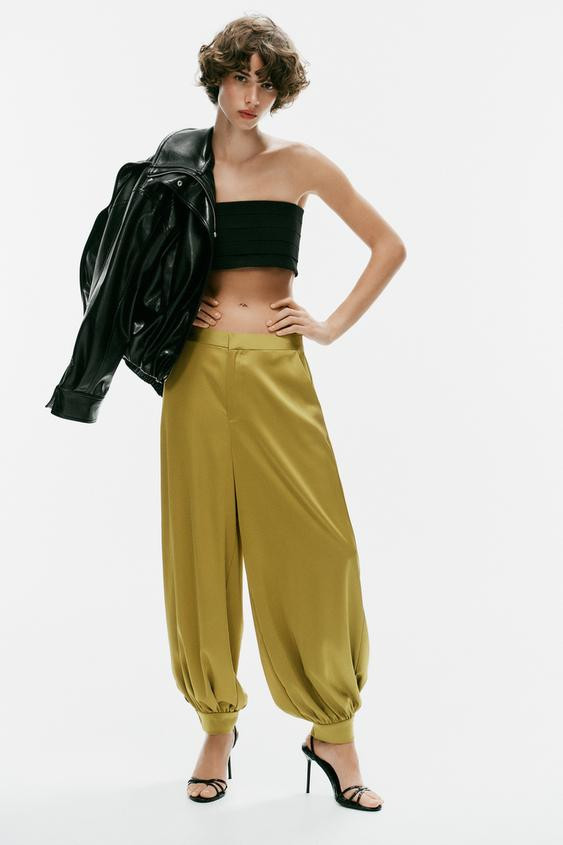 SATIN PANTS | Zara US