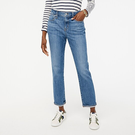 Slim boyfriend jean in all-day stretch | J.Crew Factory