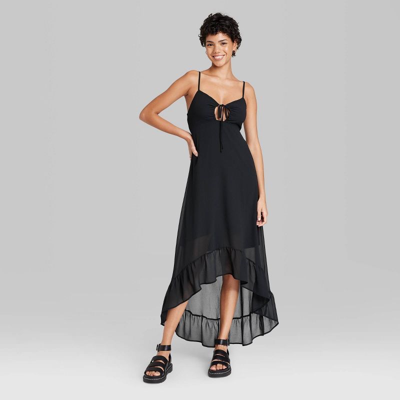 Women's Sleeveless High-Low Hem Chiffon Dress - Wild Fable™ | Target