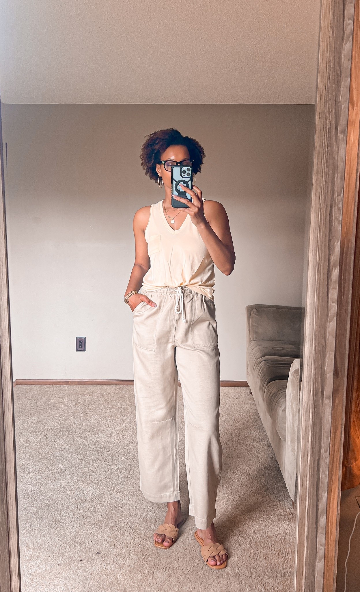 These utility ankle pants in tall length are great for spring. Regular size available too. I paired it with the trending @kohls v-neck tank. I have several colors.

#LTKootd #LTKOver40 #LTKTall