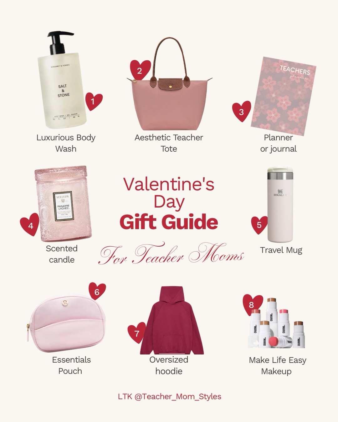 Curates for the teacher mom in mind.  Send it to someone and let them know what you want this Valentines’s Day…or just treat yourself 😘💌



#LTKOver40 #LTKValentine #LTKmomlife