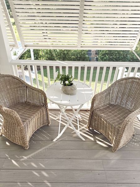 This petite outdoor ensemble is the french cafe corner I’ve always dreamed of having in my outdoor space! 

#LTKSeasonal #LTKHome #LTKStyleTip