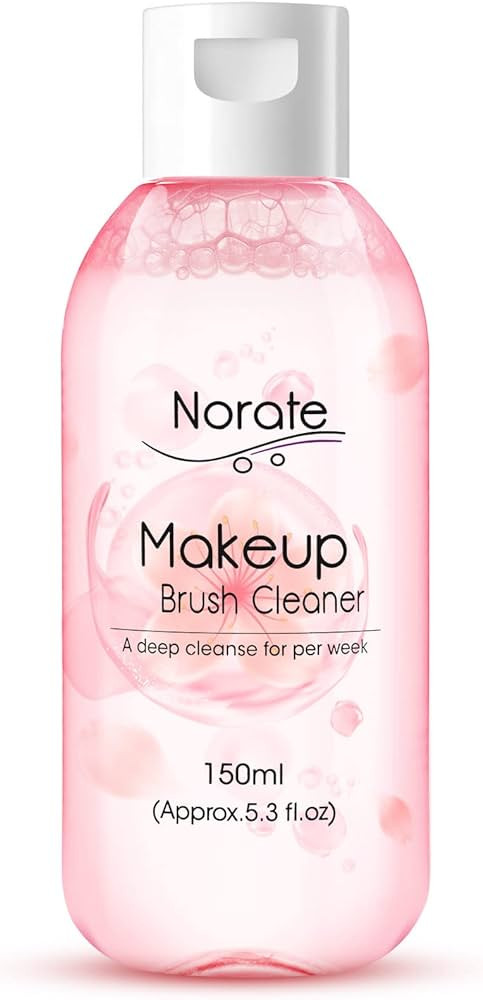 Norate Makeup Brush Cleaner, Make Up Brush Cleansers Solution, Makeup Cleaner for Makeup Brushes,... | Amazon (US)
