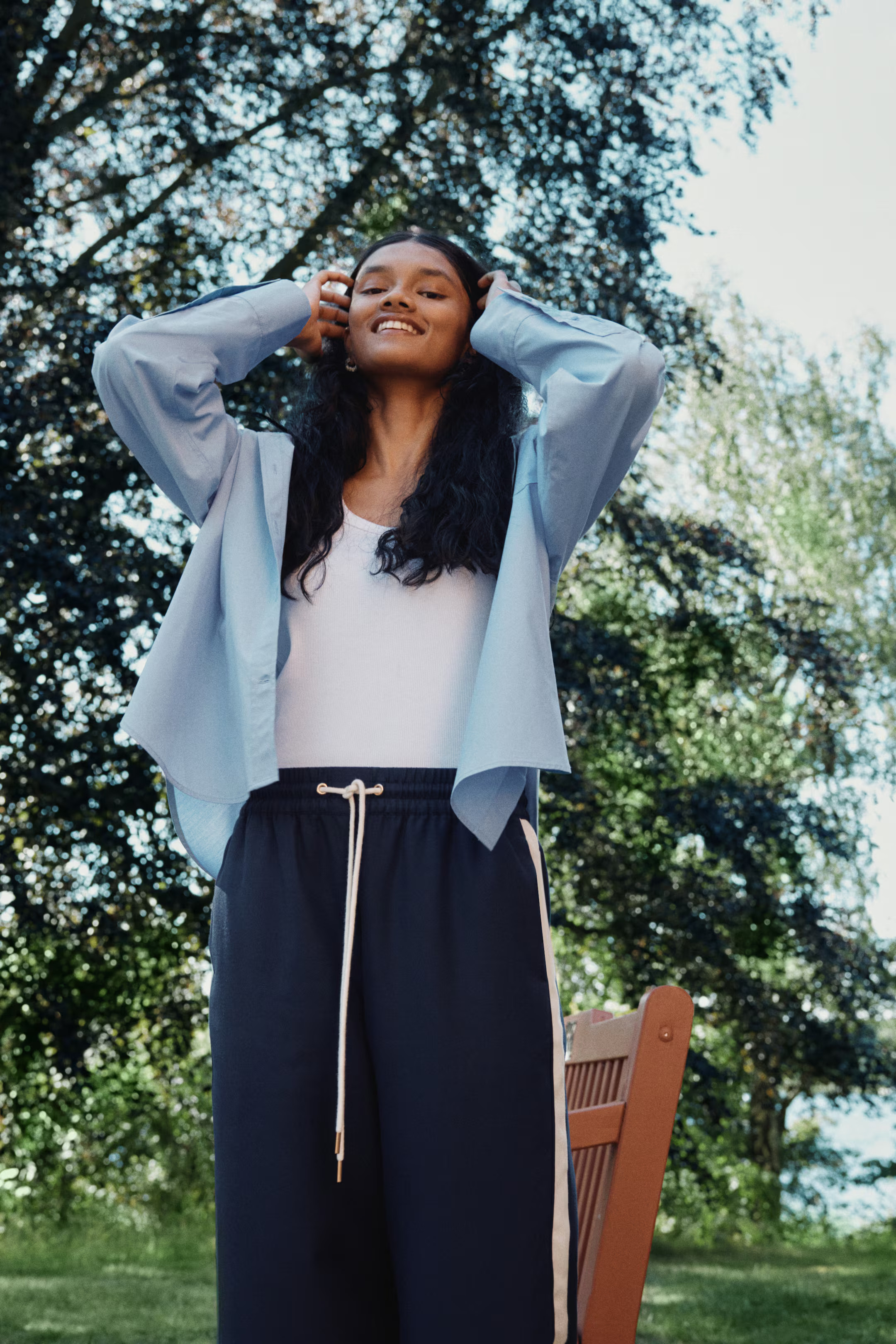 Oversized Cotton Shirt | H&M (US + CA)