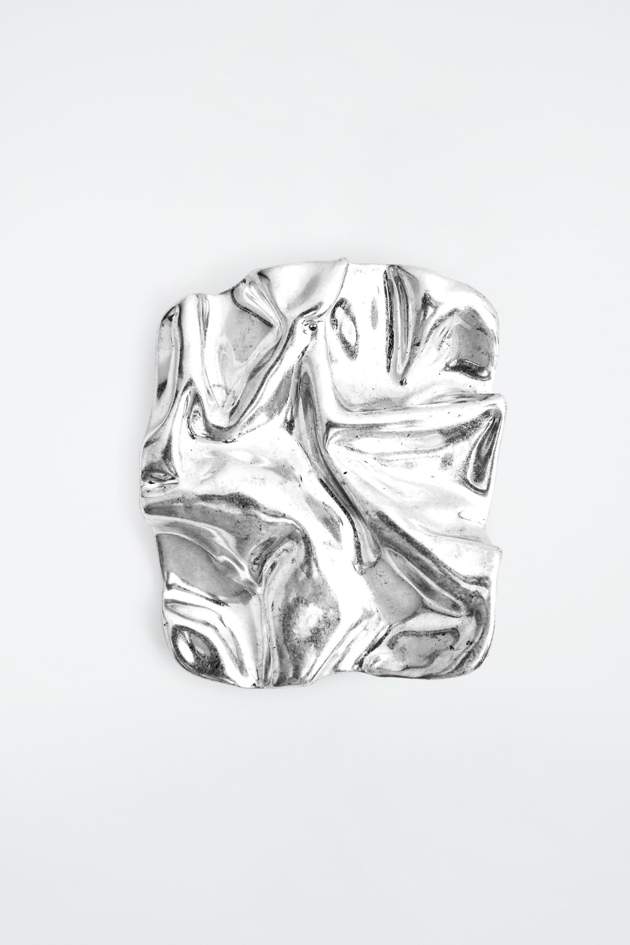 STRUKTURIERTE BROSCHE - SILBER | COS (EU)