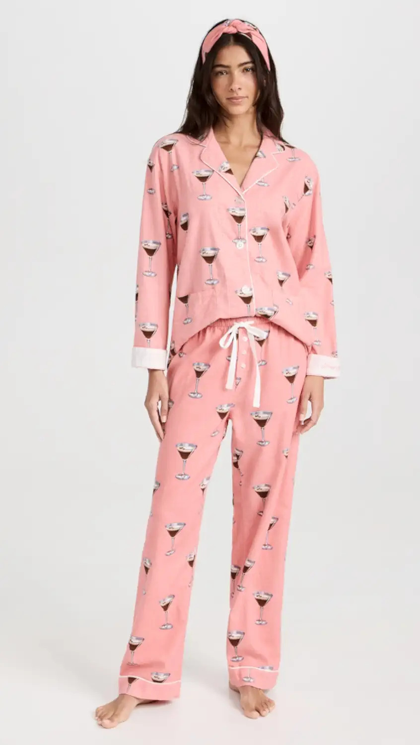 Flannel Long Sleeve PJ set | Shopbop