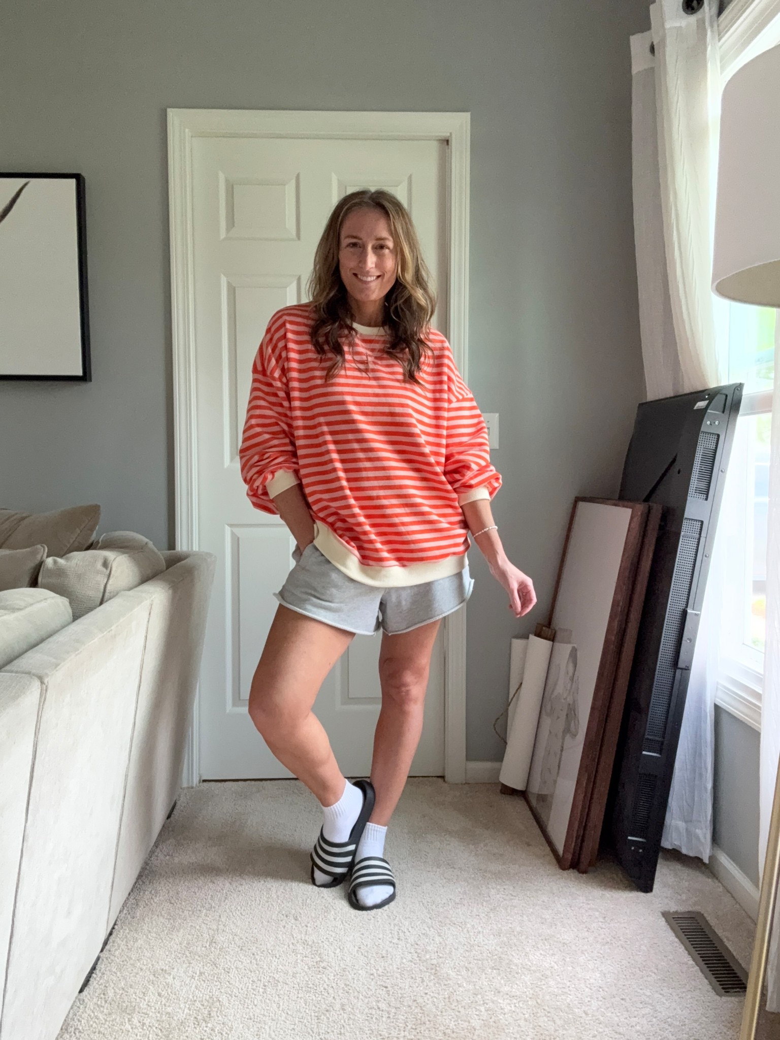 4/13/26 ✨ Sweatshirt is a large.

Everyday outfits. Easy outfits. Easy outfit ideas. Neutral basics. Spring outfits. Spring outfit idea. Casual outfits. Basic mom outfit. Casual outfit idea. Casual outfit. Everyday outfit. Mom outfit. Street style. Casual mom outfit. Amazon fashion. Sports mom outfits. Sports mom outfit idea.

#LTKgrwm #LTKootd #LTKOver40