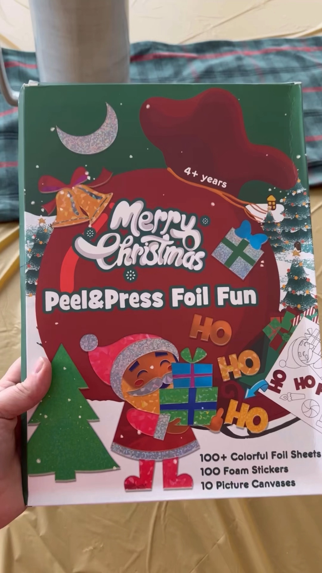 I had NEVER heard of this! I ordered a Christmas packet a while back & once we tried it - we were hooked! There's also animal packets, princesses, space, dinosaurs, unicorns, & more! This would be a great activity for colder months (I know we will be doing it!) 


 🌟 TIPS
•Be sure to press down everywhere on the foil sheet once it's covered the sticker. We pushed down with our full hand and then used our finger to run it all over the sticker in order to get the best coverage. 
•Foil sheets can get multiple uses. If you use one to only color a small section of sticker, save it & use up the rest on another small area. 
•Recommended for ages 4+ (and I'd agree with that)

#LTKkids #LTKHoliday #LTKfamily
