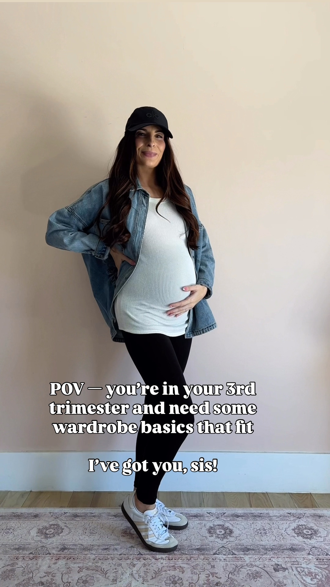 I was starting to run out of clothes that fit! — currently loving these maternity wardrobe basics from pink blush maternity. Here are 5 casual outfits for third trimester pregnancy! 

Code CHAE gives 15% off at pinkblushmaternity.com through 3/8/26 🫶🏼

32 weeks pregnant, bump fashion, style the bump, easy third trimester outfits

#LTKTravel #LTKmomlife #LTKBump