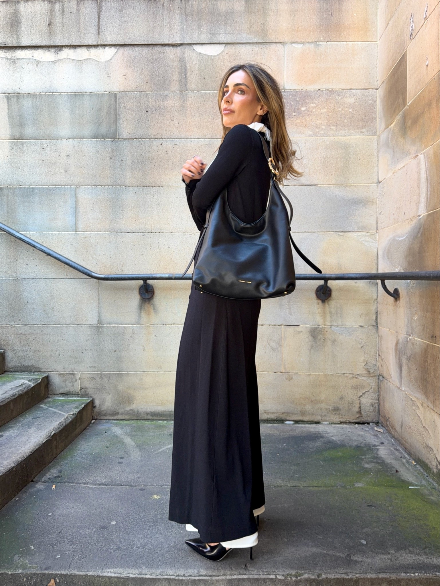 Monochrome with a cute bag and shoes

#LTKworkwear #LTKaustralia #LTKspring