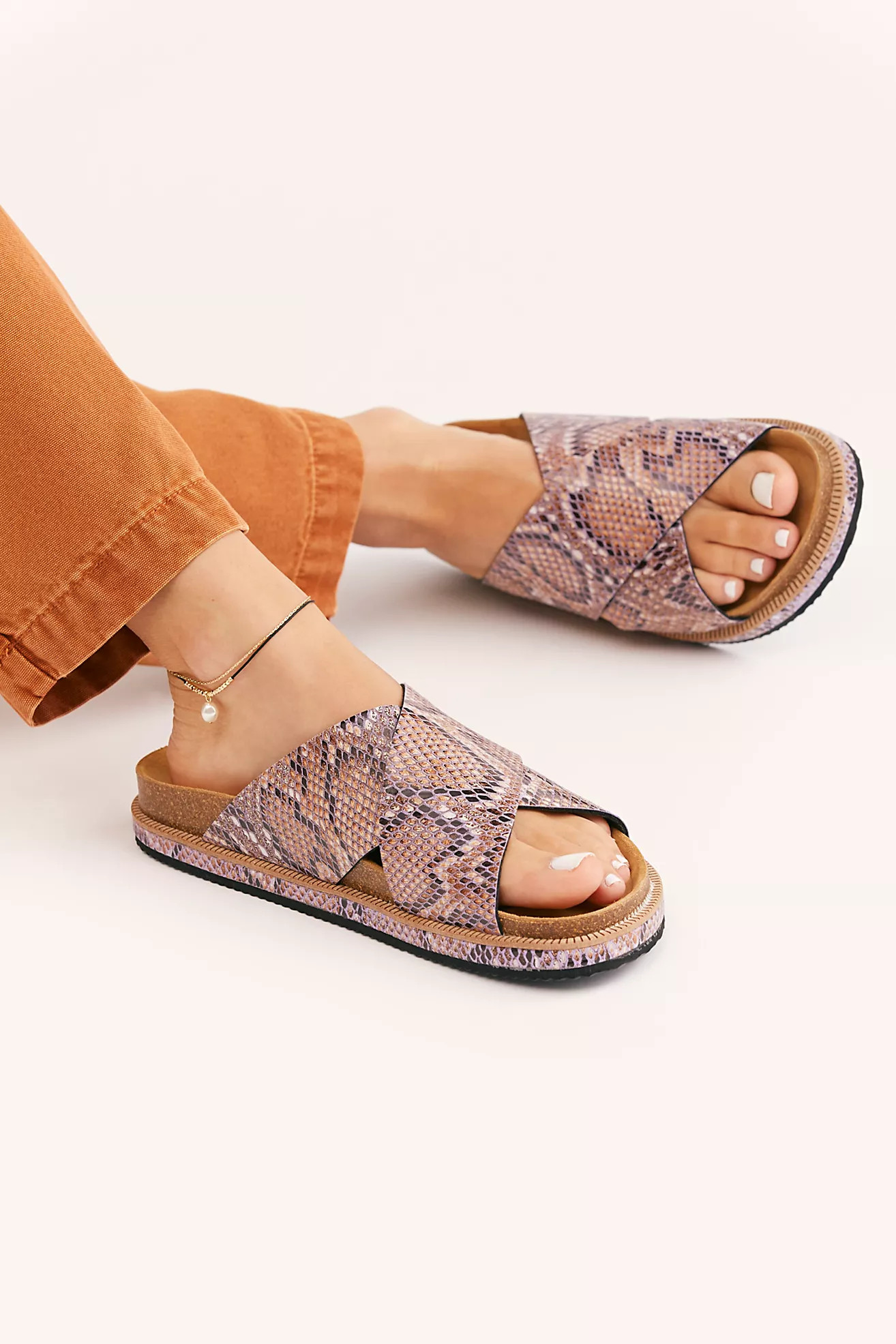 Sidelines Footbed Sandals | Free People (Global - UK&FR Excluded)