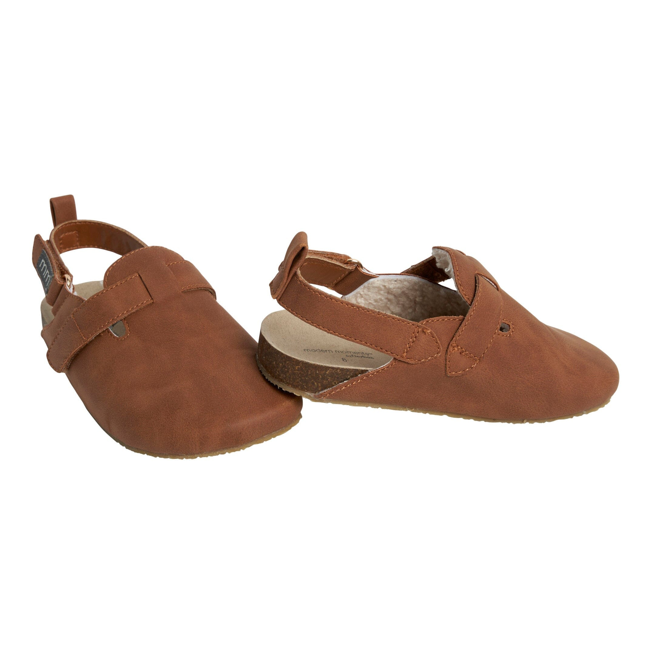 Infant & Toddler Neutral Medium Brown Clog With Strap | Gerber Childrenswear