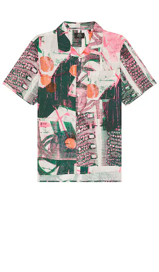 Yu Art Shirt in Ash & Pink | Revolve Clothing (Global)