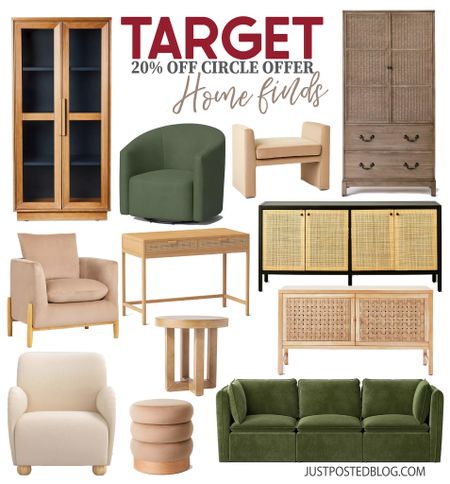 Click the target circle offer for 20% off these furniture pieces from target this week! 

#LTKhome #LTKsalealert