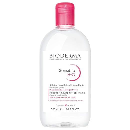 Bioderma Sensibio H2O Micellar Water, Makeup Remover, Gentle for Skin, Fragrance-Free & Alcohol-F... | Amazon (US)