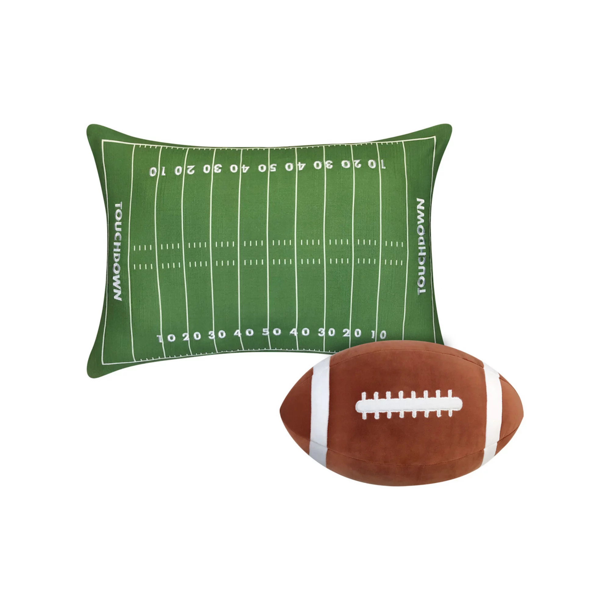 Celebrate Together™ Fall Football Decorative Pillows 2-pk. | Kohl's