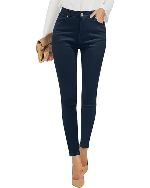GRAPENT Skinny Jeans for Women High Waist Stretchy Classic High Rise Slimming Jeggings Denim Trou... | Amazon (US)