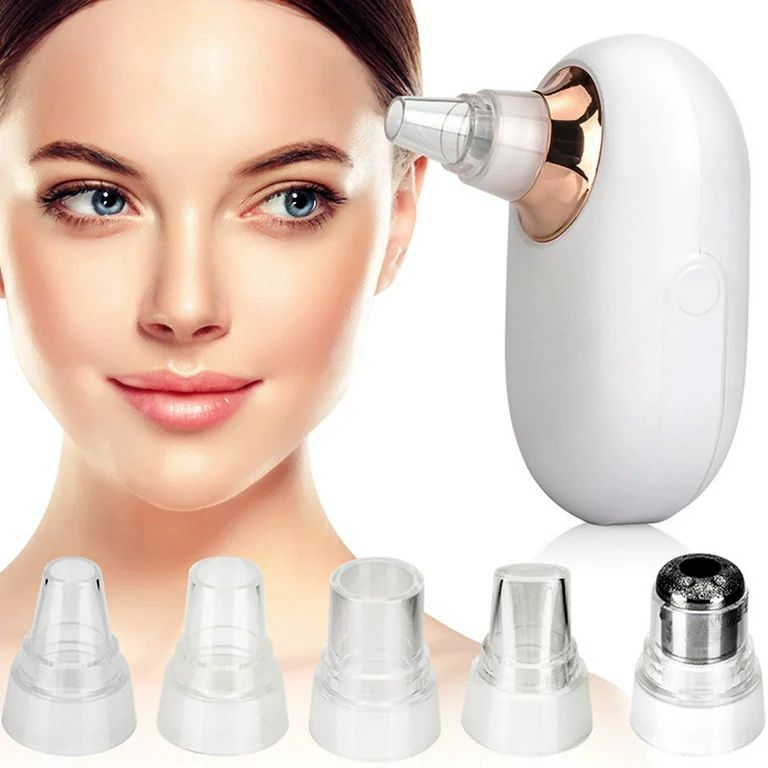Blackhead Remover Pore Vacuum, Electric Facial Suction Vacuum with USB Rechargeable Comedone Extr... | Walmart (US)