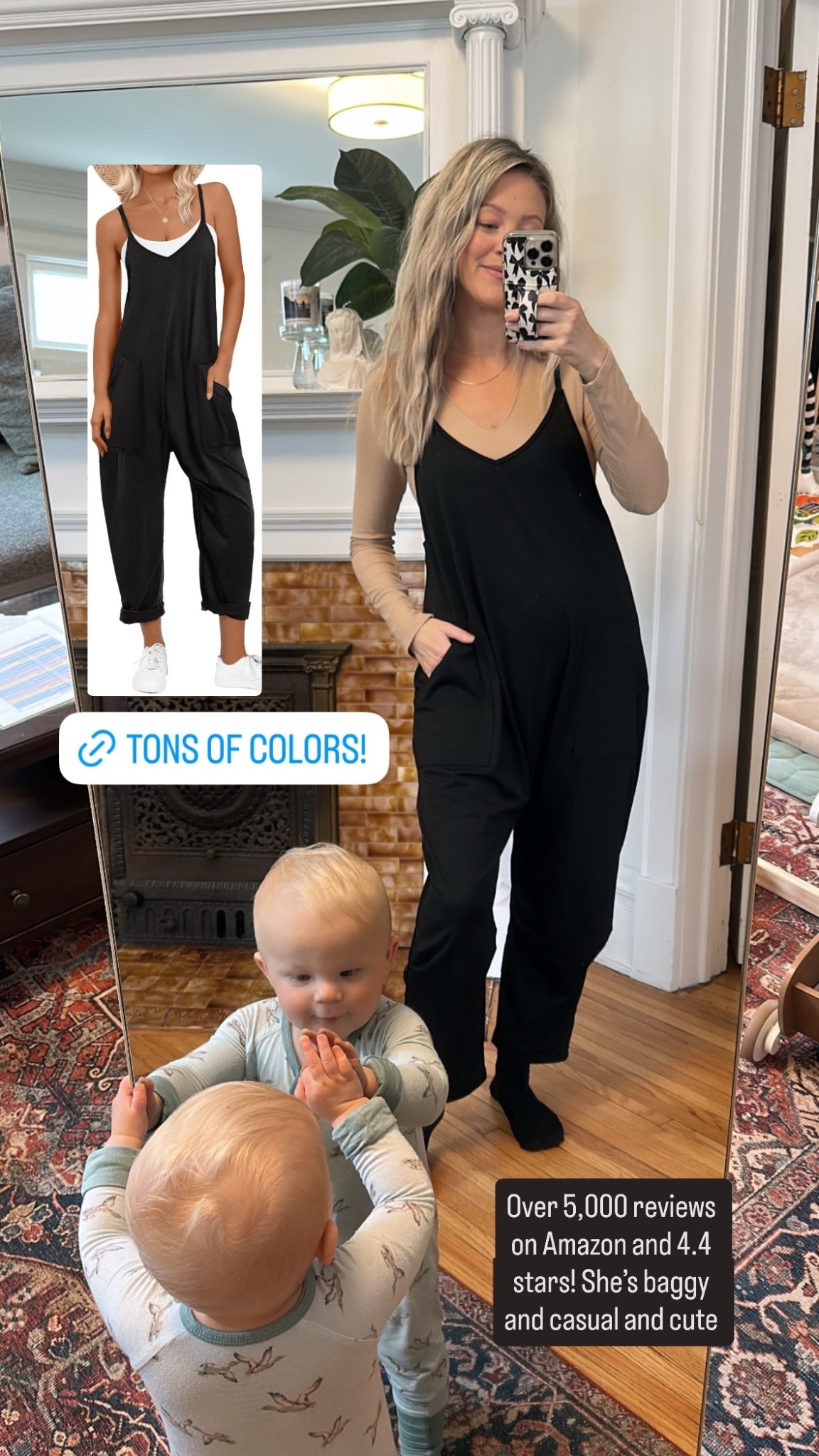 Over 5,000 reviews on Amazon and 4.4 stars! She’s baggy and casual and cute

#LTKootd #LTKdayinmylife #LTKMothersDay