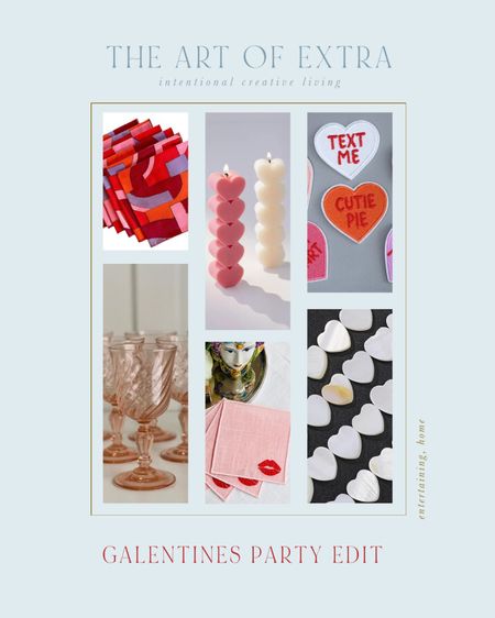 All you need for the perfect Galentintines party  

#LTKFind #LTKhome #LTKSeasonal