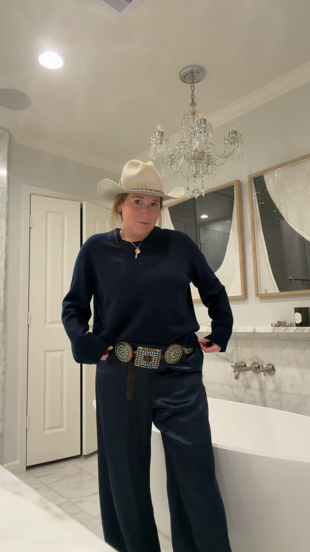 Rodeo season ready!! The best season of the year. My cowboy hat is from kemo sabe and belt from mavericks in Santa Fe. Linked rest of outfit! 

Houston rodeo 
Houston Texas 
Western wear 
Western style 

#LTKootd #LTKgrwm #LTKdayinmylife