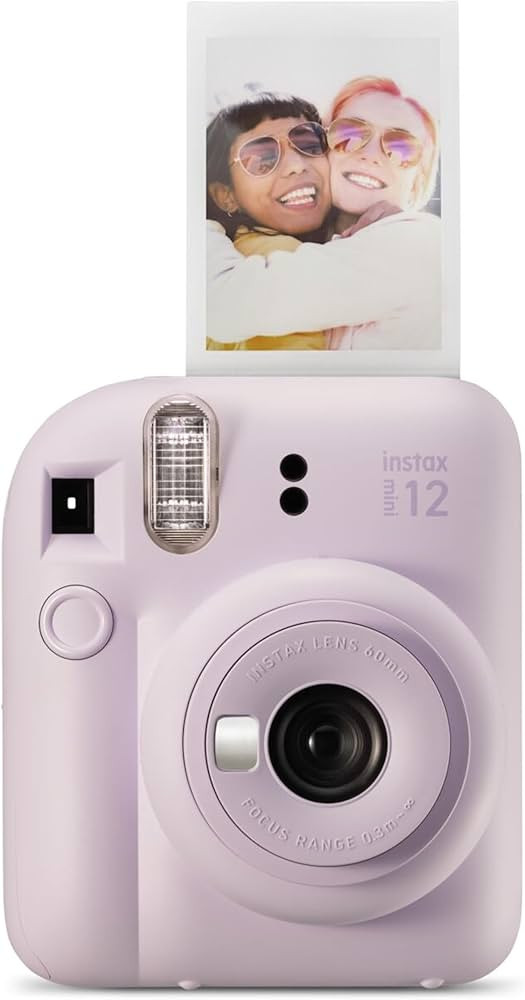Fujifilm Instax Mini 12 Instant Camera - Lilac Purple | Amazon (US)
