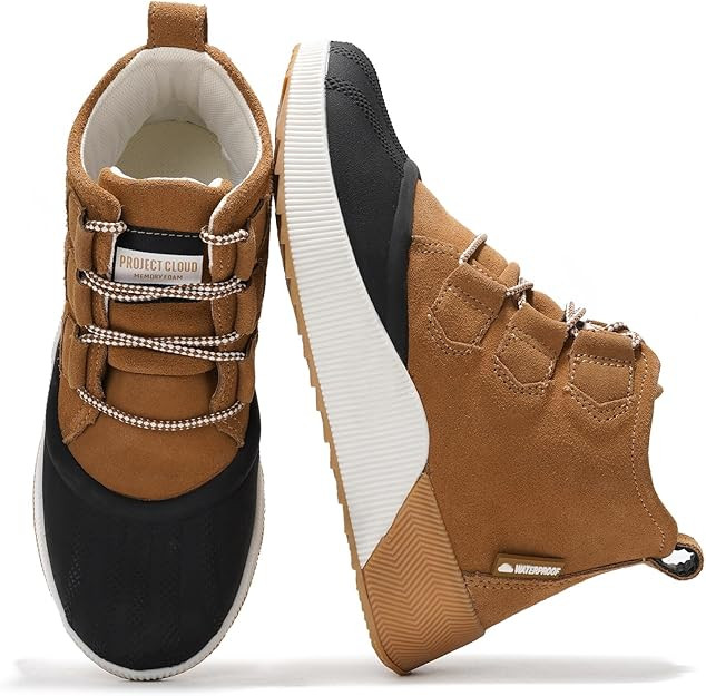 Project Cloud Waterproof Snow Boots for Women - Memory Foam Insole Non-Slip Womens Snow Boots & W... | Amazon (US)