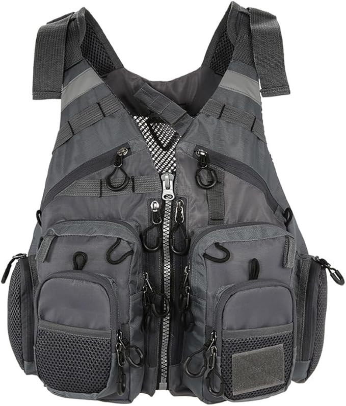 Multifunctional Kayak Life Jackets for Adults - Fishing, Multi Pocket Portable Detachable Clothin... | Amazon (US)