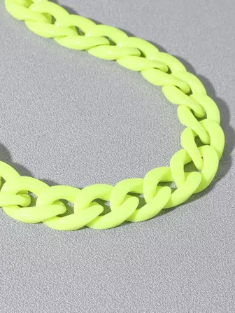 Fashionable and Popular Men Minimalist Link Necklace for Jewelry Gift and for a Stylish Look | SHEIN