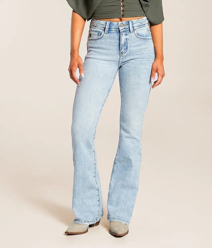 High Rise Flare Stretch Jean | Buckle