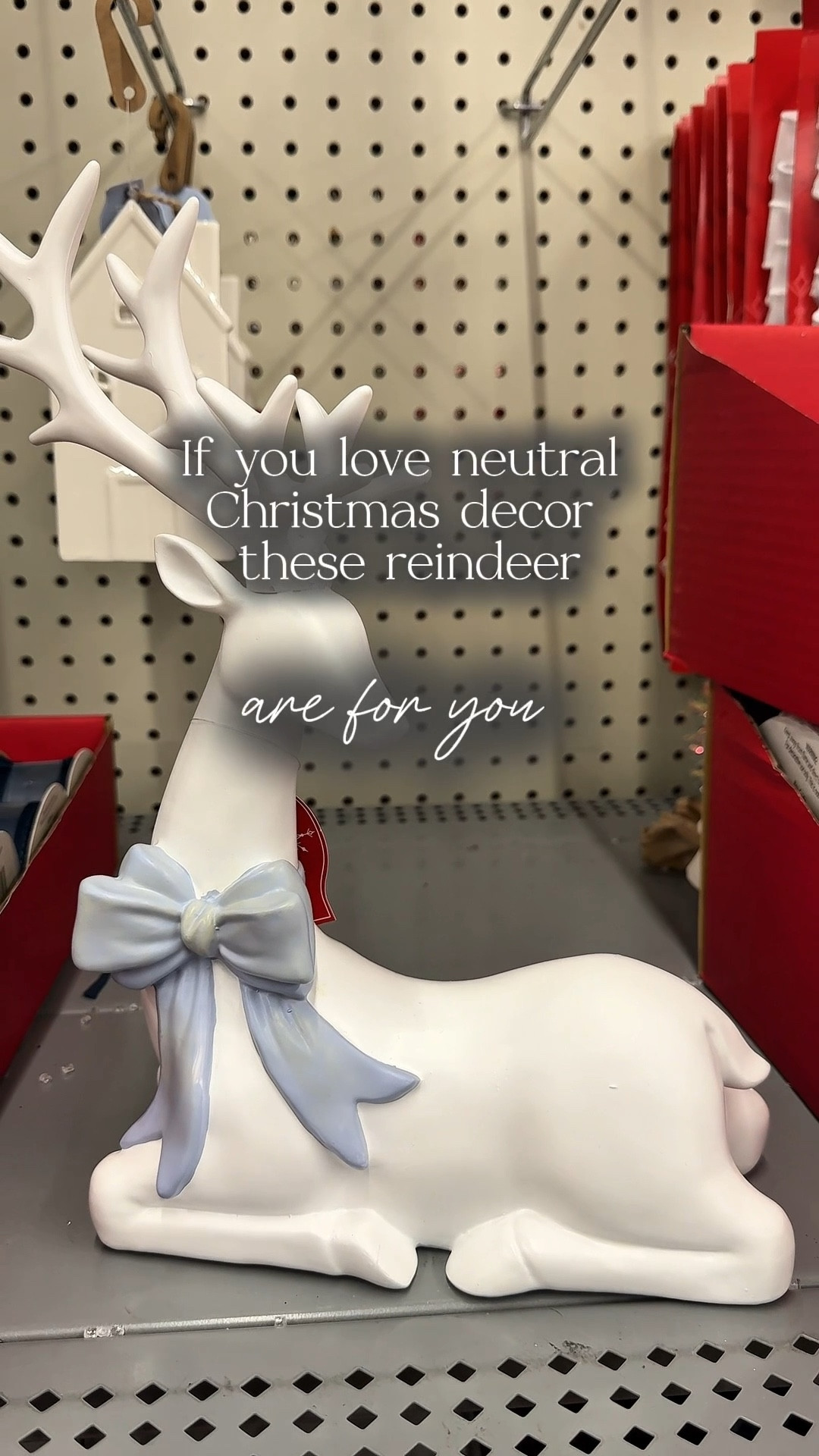 Neutral Christmas décor has my heart this season 🤍 These acrylic and glass reindeer  bring elegant minimalist Christmas décor vibes to any mantel, console, or holiday shelf without overpowering your space. Stylish neutral holiday home décor is the perfect way to add festive charm while keeping that clean, modern aesthetic we all crave. Whether you’re layering with cozy neutral accents or pairing them with clear lights and candles, these decorative reindeer are a must-have Christmas décor.

#NeutralChristmasDecor
#AcrylicDecor
#GlassReindeer
#HolidayHomeDecor
#ChristmasDecorInspo
#LTKHome

neutral Christmas décor, acrylic Christmas decorations, glass reindeer décor, neutral holiday home décor, modern Christmas decor, Christmas reindeer decorations, mantel styling ideas, Christmas décor ideas, Christmas seasonal décor, affordable Christmas décor, minimalist Christmas décor, festive home décor, Christmas décor trends, holiday décor, Christmas décor LTK, LTKHoliday, LTKHome, Christmas reindeer LTK finds, Christmas decorating inspiration, neutral holiday décor inspiration  ￼


#LTKHome #LTKHoliday #LTKFindsUnder50