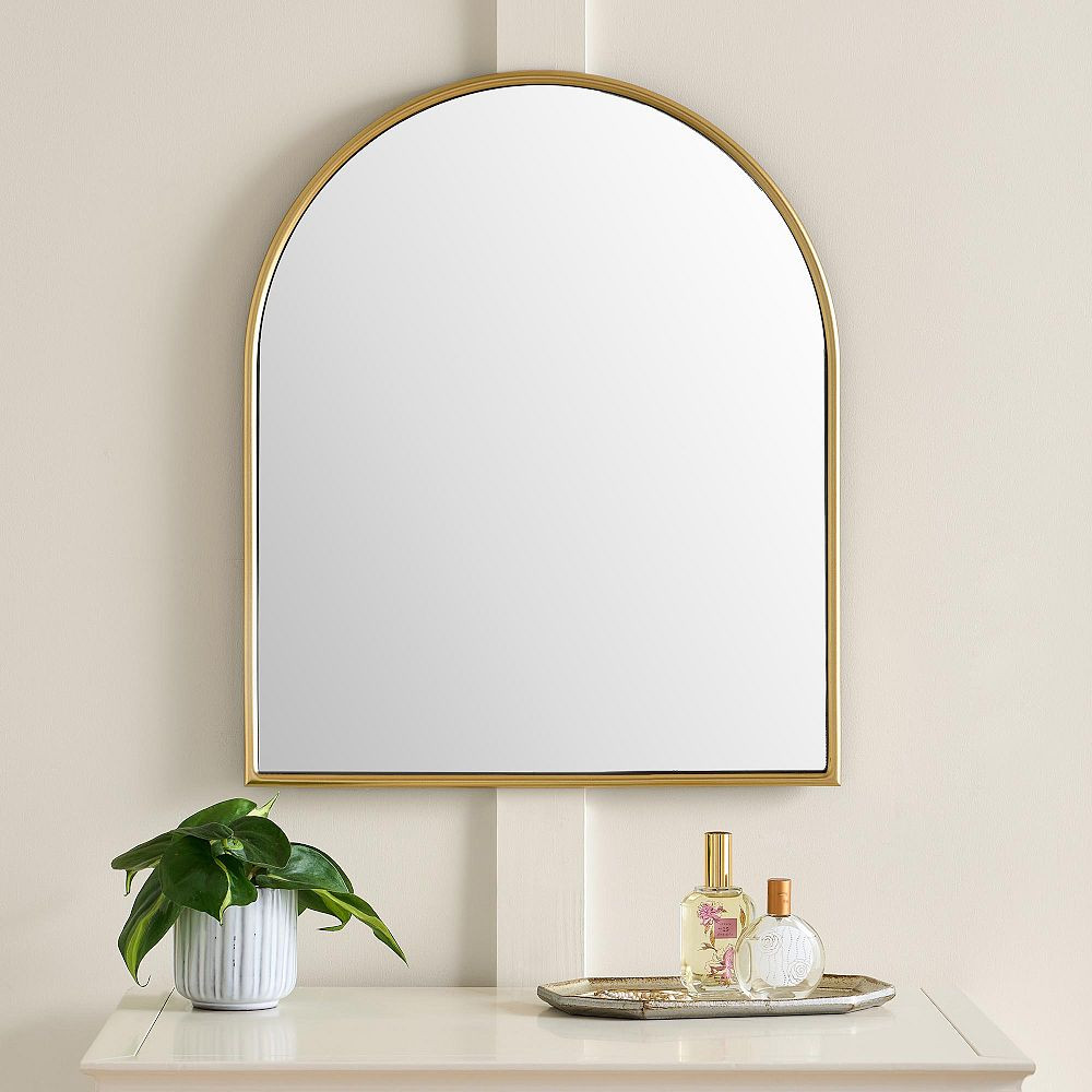 No Nails Arched Framed Mirror (20"x24") | Pottery Barn Teen